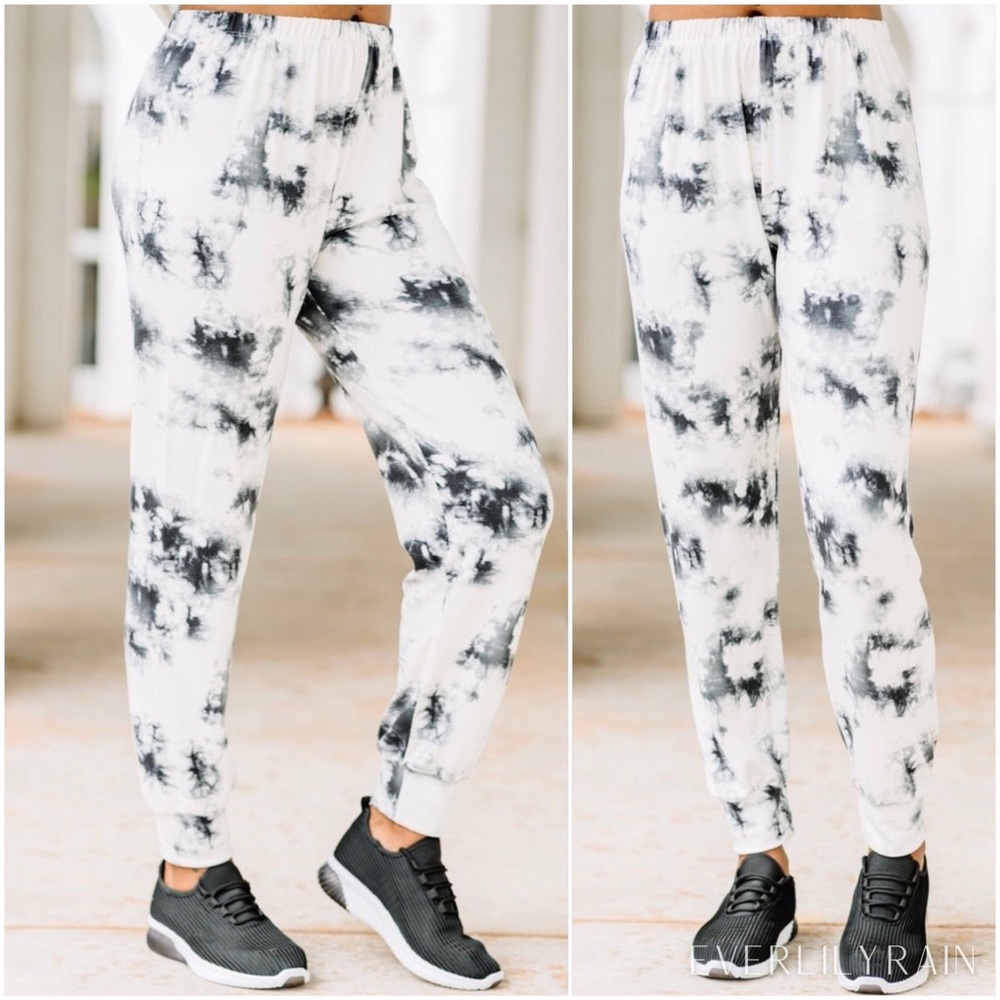 2 PK | Soft Tie Dye Jersey Knit Joggers